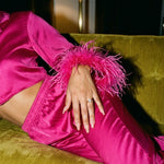 The Cleo ring worn on the hand, lifestyle photo