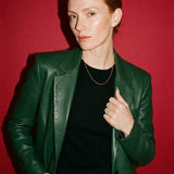 The Georgina ring worn on the hand, lifestyle photo