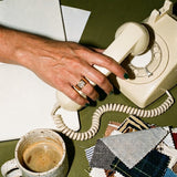The Roma ring worn on the hand, lifestyle photo