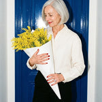The Simone ring worn on the hand, lifestyle photo
