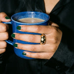 The Vega ring worn on the hand, lifestyle photo