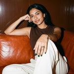 The Vega ring worn on the hand, lifestyle photo